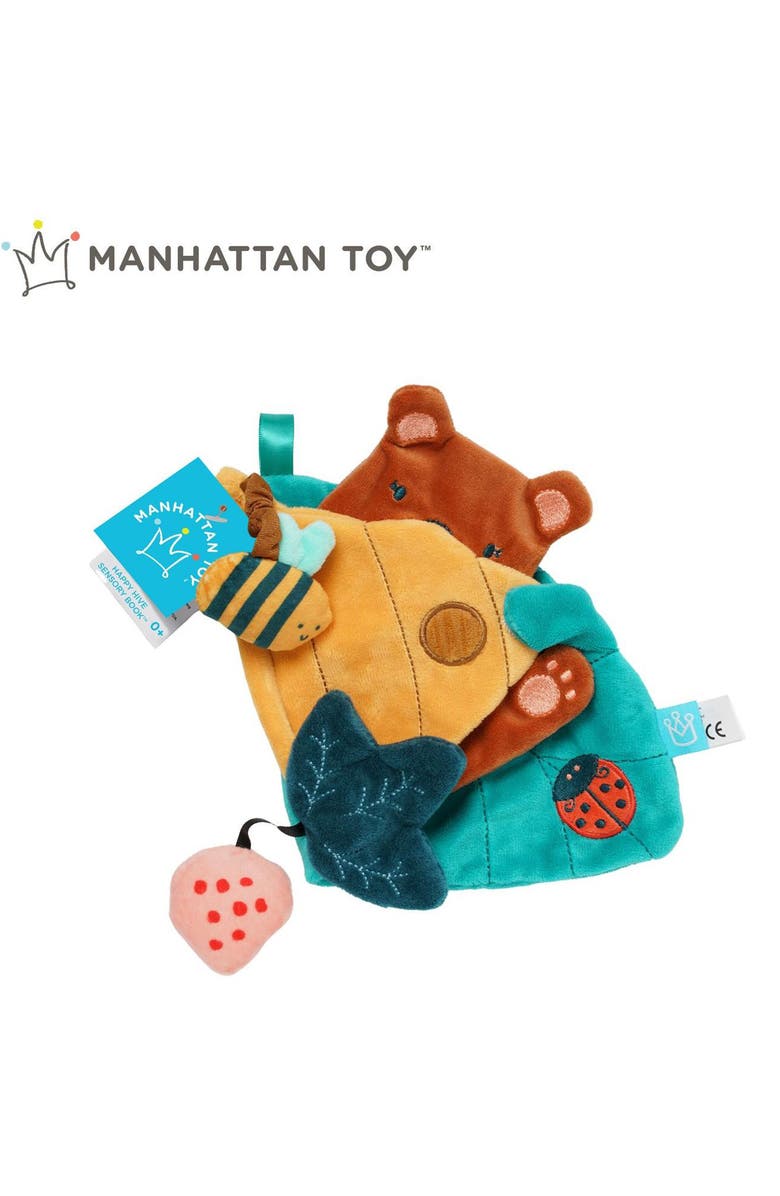 Manhattan Toy Happy Hive Sensory Book, Alternate, color, Multi-Color