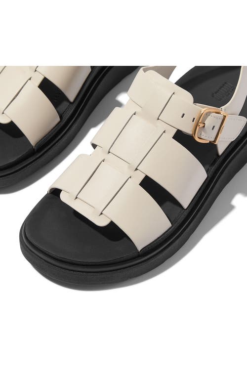 Fitflop Womens Gen-ff Leather Fisherman Sandals In Paris Beige