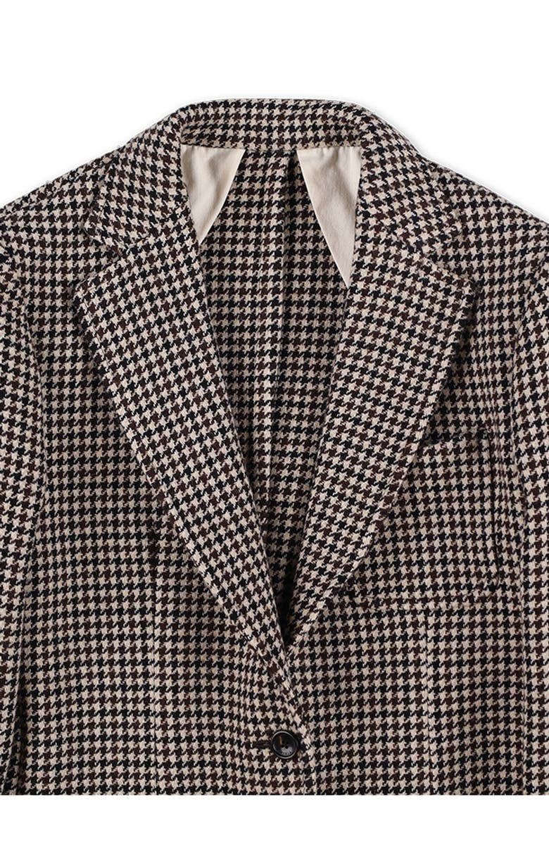 Fortela Benjamin Classic Flannel Houndstooth Jacket, Alternate, color, Mix