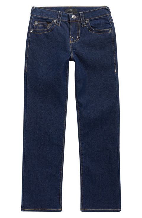 Kids' Flap Pocket Relaxed Straight Fit Jeans (Big Kid)