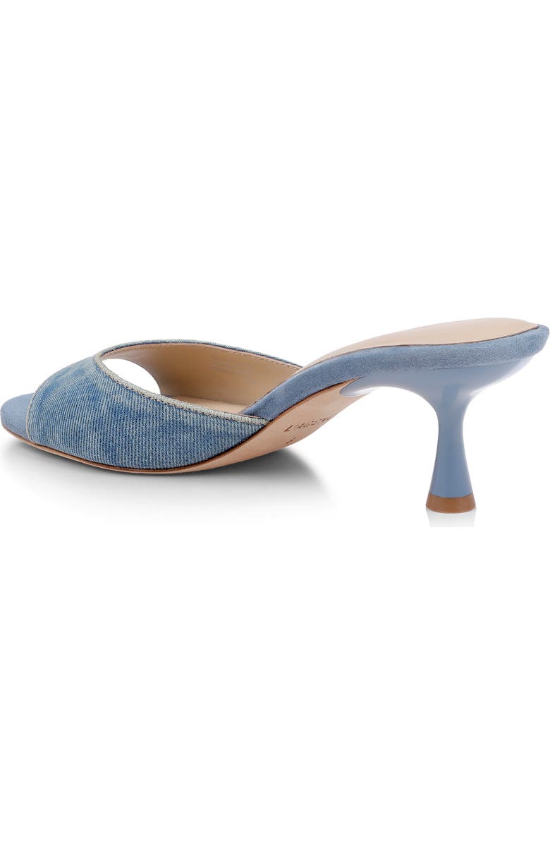 L'AGENCE Arleen Slide Sandal, Alternate, color, Light Denim