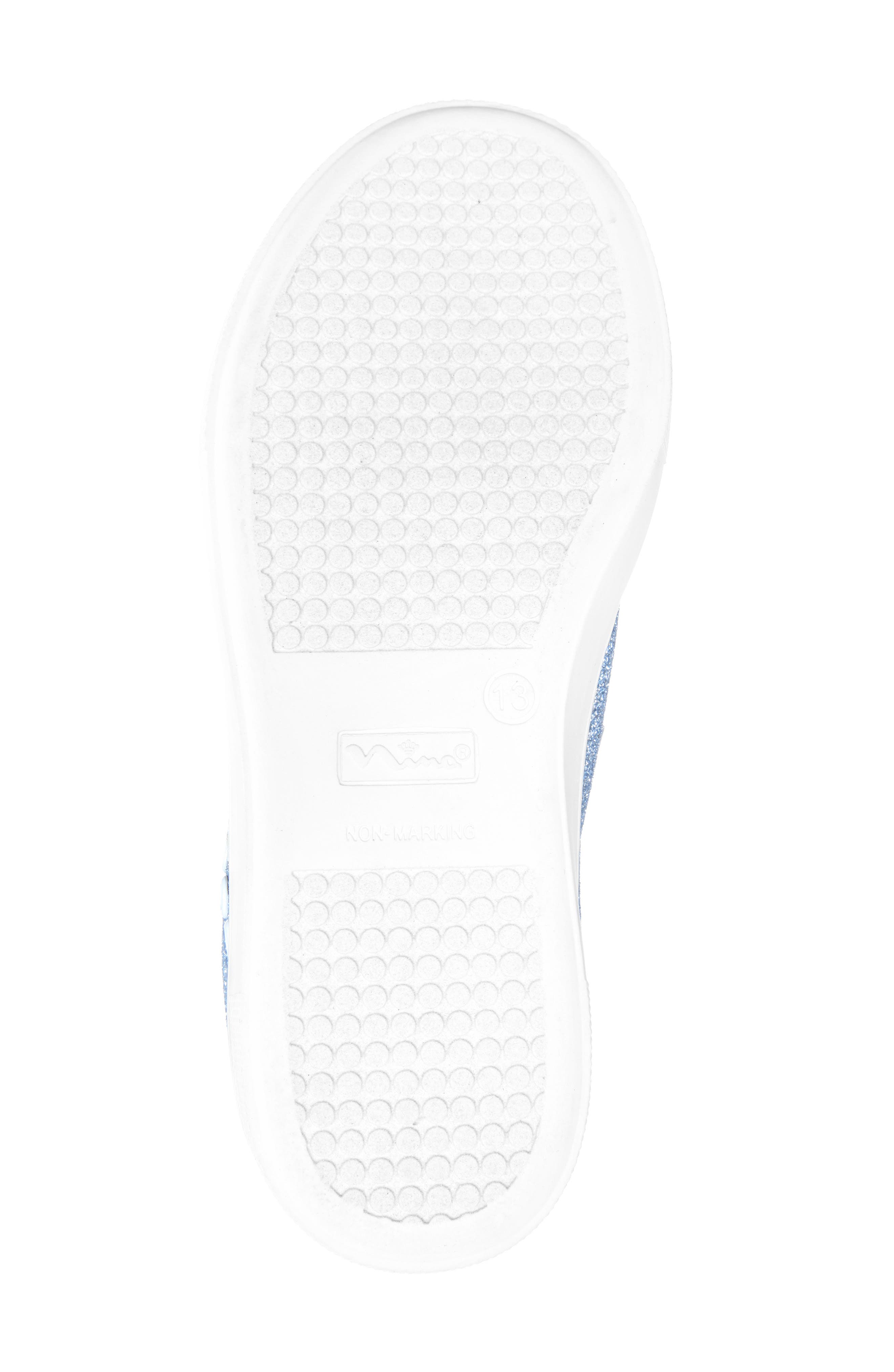 Lizzet Glitter Star Sneaker, Alternate, color, BLUE GLITTER