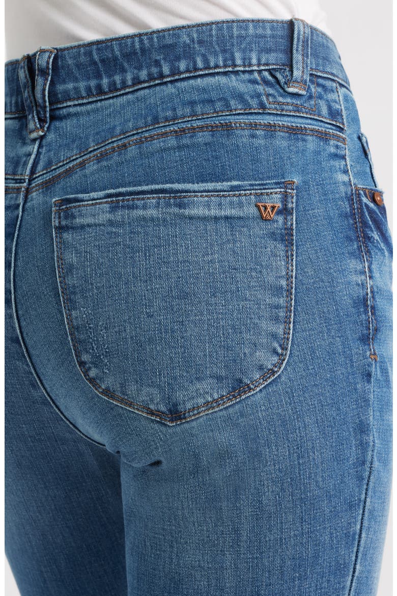 Madison High Waist Bootcut Jeans, Alternate, color, MID BLUE ARTISINAL