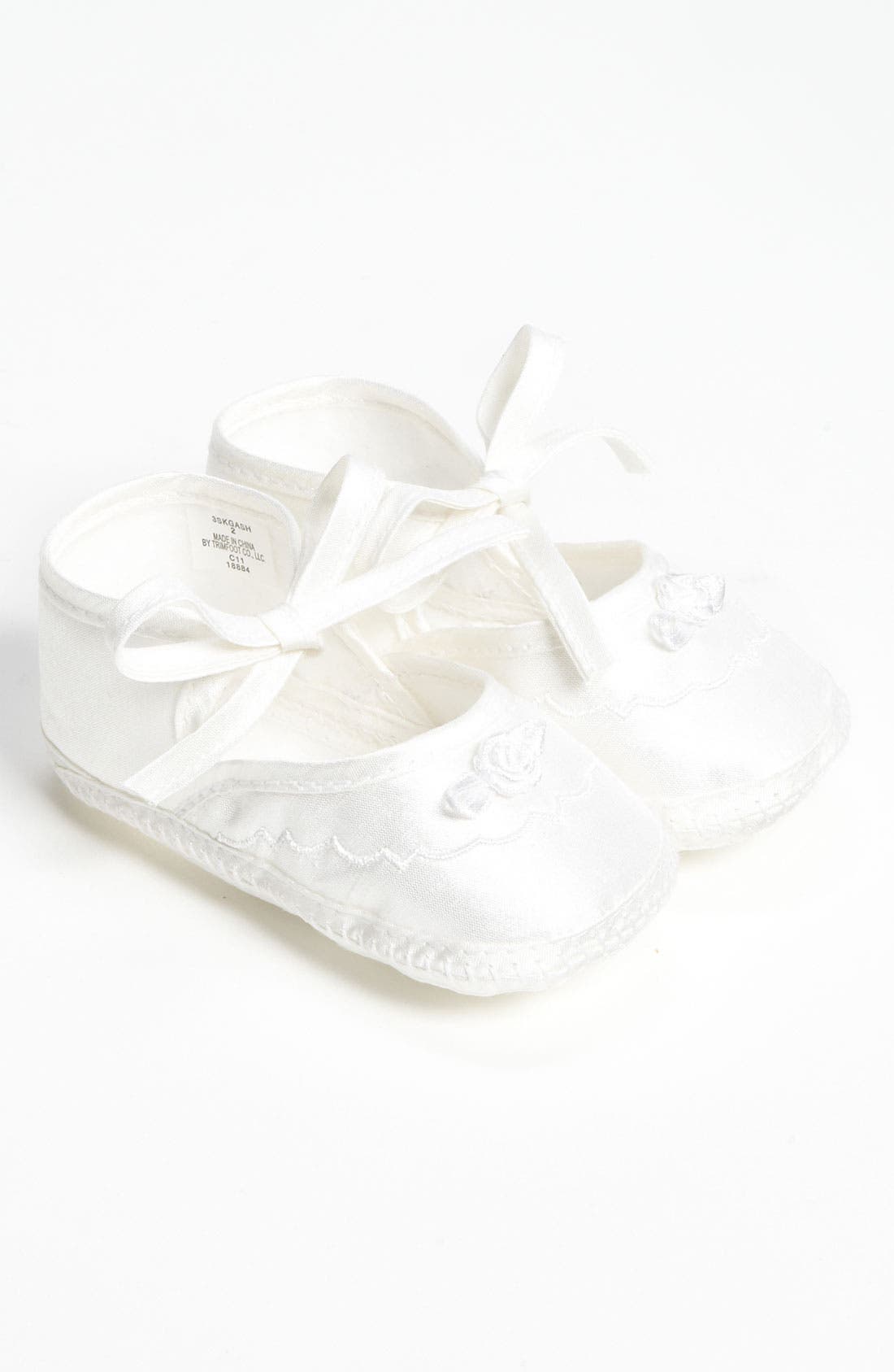 Little Things Mean a Lot Silk Dupioni Shoe, Main, color, White