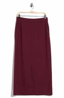 Front Slit Pencil Skirt
