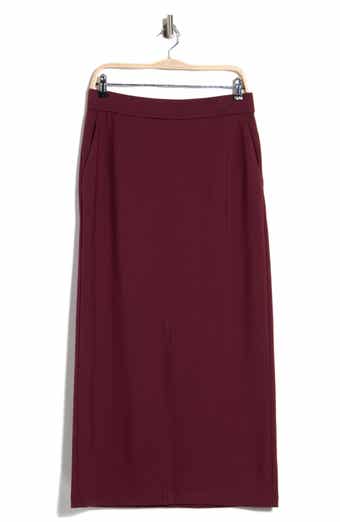 Front Slit Pencil Skirt