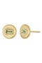 selected 14K Gold/ Garnet Peridot