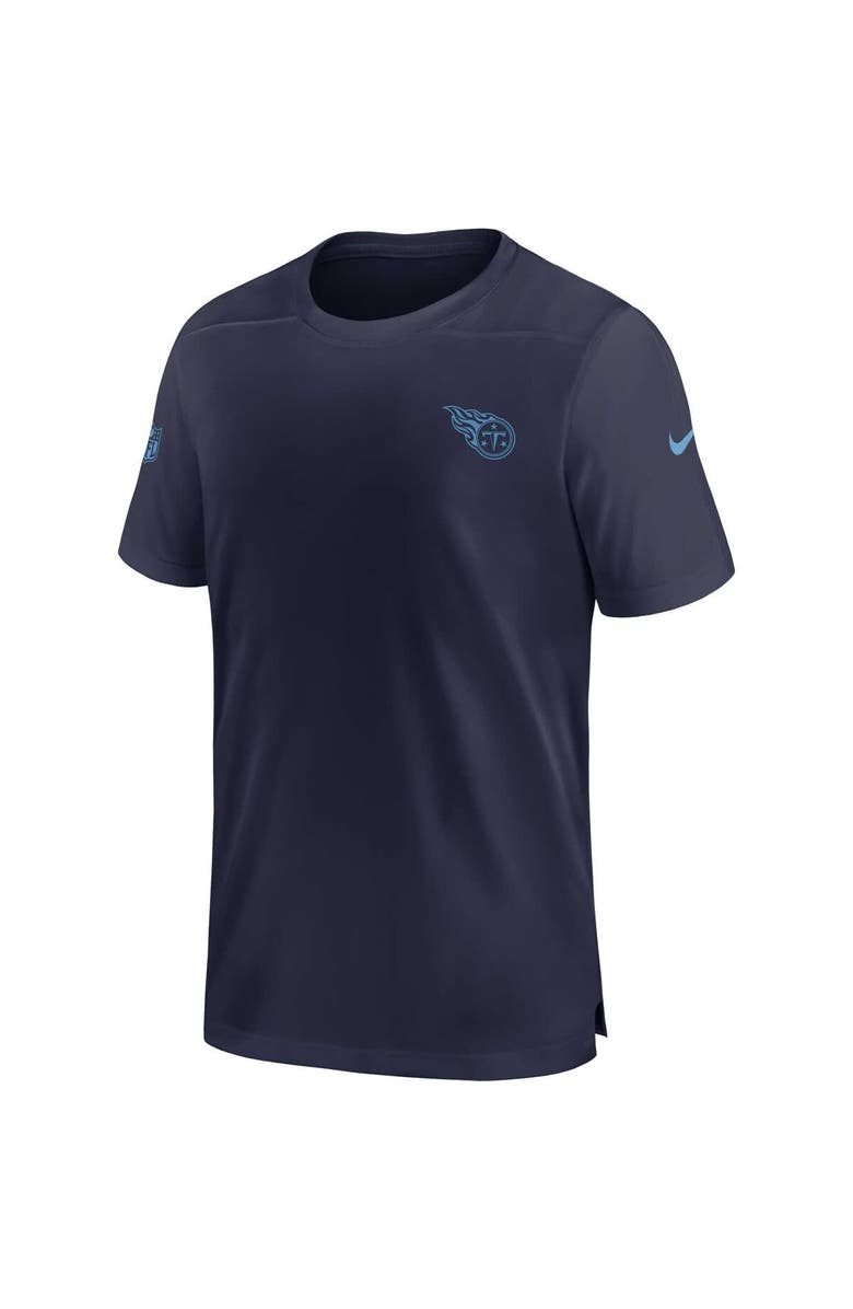 Nike Men's Nike Navy Tennessee Titans Sideline Coach Performance T-Shirt, Alternate, color, Navy
