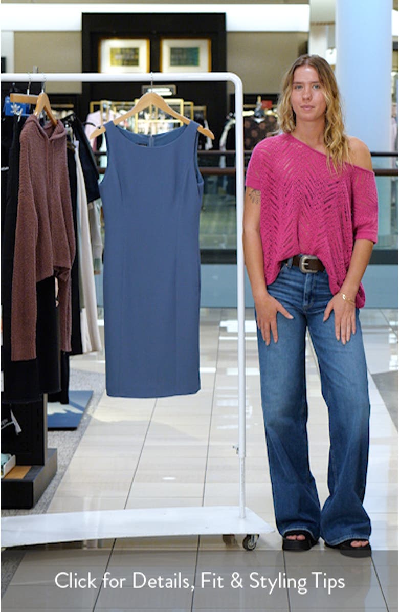 Waffle Stitch Sleeveless Dress, sales video thumbnail