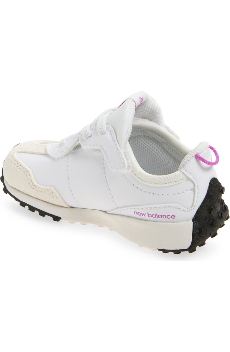 New Balance Kids' 327 Sneaker, Alternate, color, White/ Passion Fruit