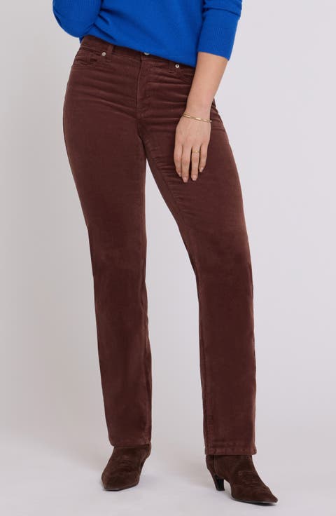 Marilyn Corduroy Straight Leg Pants