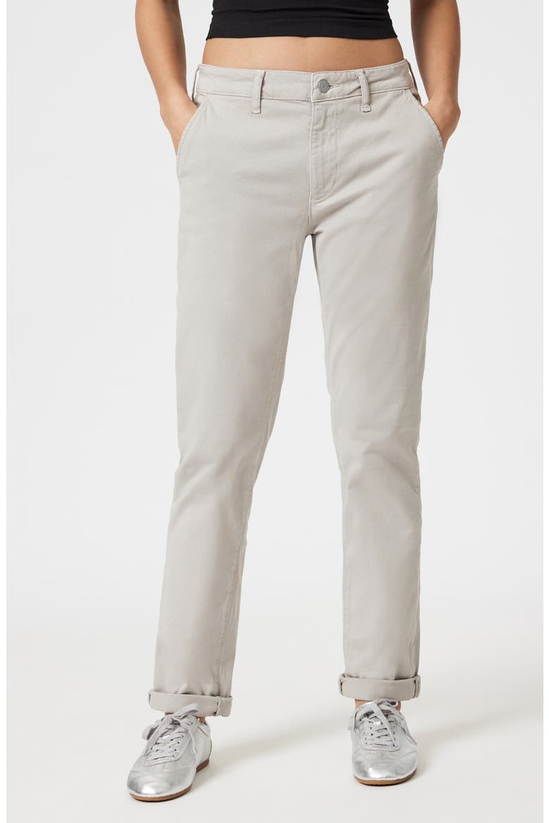 Kathleen Slim Straight Leg Stretch Chinos, Main, color, MERCURY CASUAL TWILL