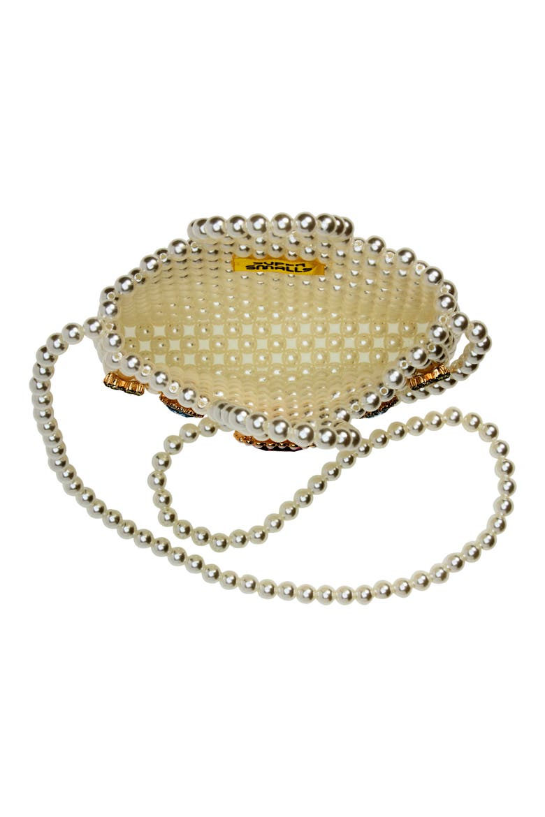 Party Faux Pearl Purse, Alternate, color, MULTI