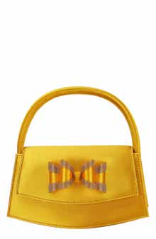 Fantasy Bow Satin Clutch