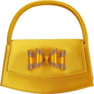 LADY COUTURE Fantasy Bow Satin Clutch