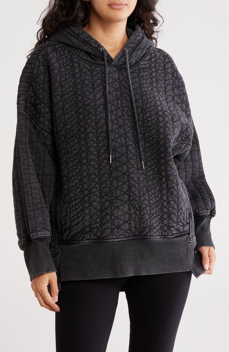 Free People Sprint to the Finish Quilted Hoodie, Main, color, 