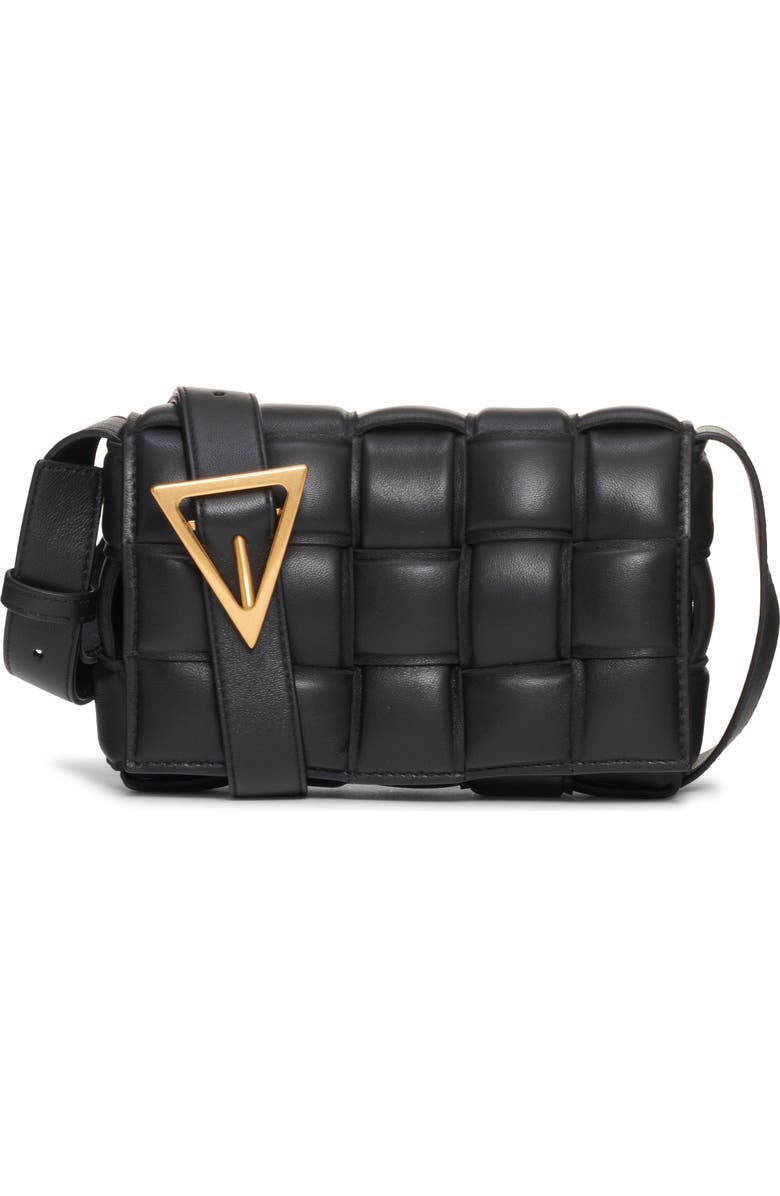 Bottega Veneta Small Padded Cassette Intrecciato Leather Crossbody Bag, Main, color,
