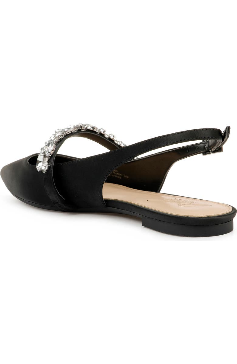 Jewel Badgley Mischka Bambi Slingback Skimmer Flat, Alternate, color,