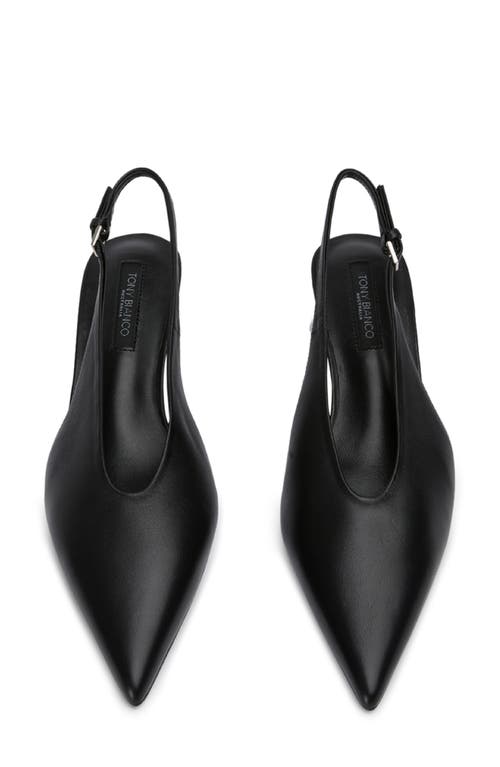 Tony Bianco Calli Black Nappa/black Suede In Black Nappa