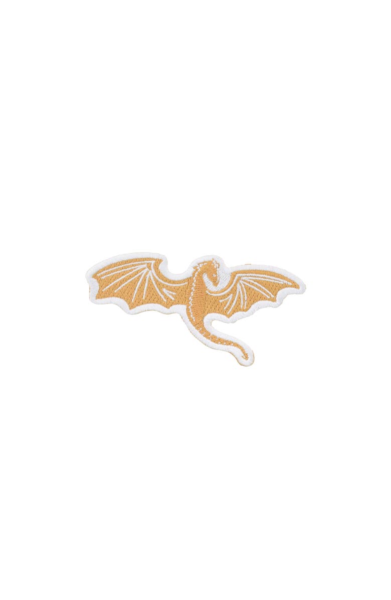 Jollity & Co. Book Themed Stick On Patches, Main, color, Dragon