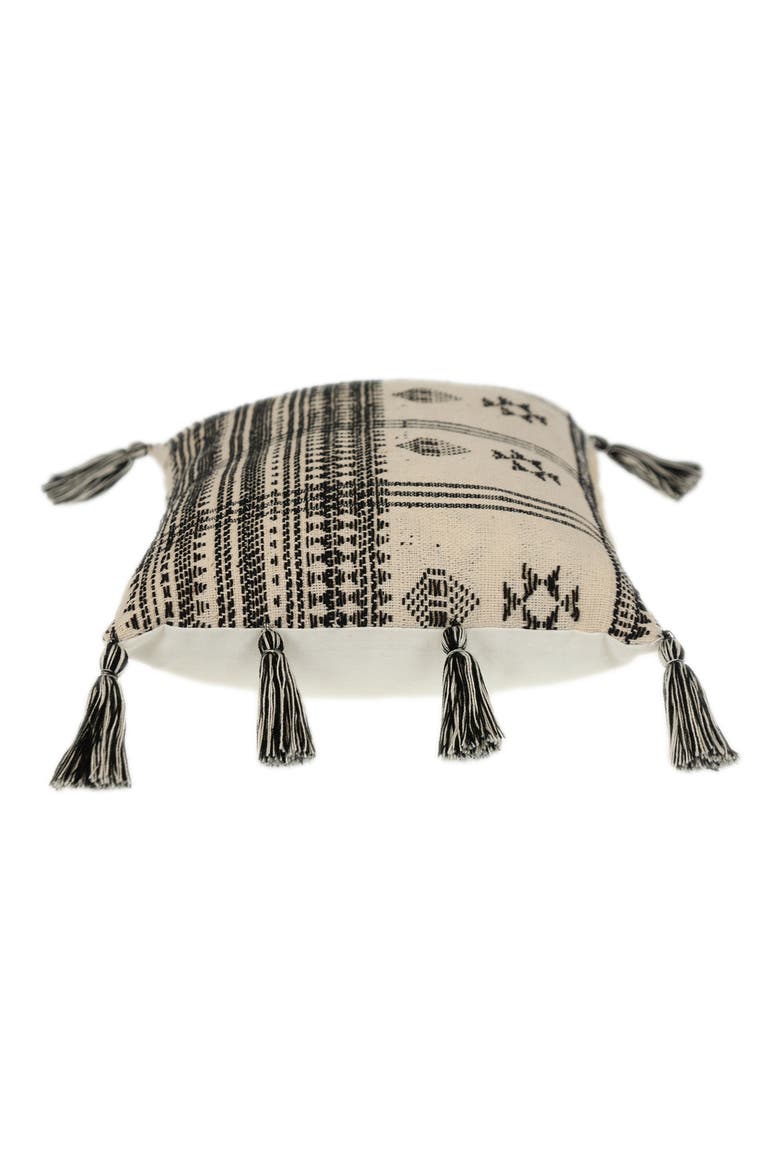 Geometric Accent Pillow, Alternate, color, BEIGE