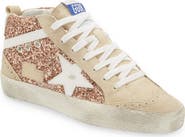 Golden Goose Mid Star Glitter Sneaker
