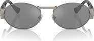 Versace 56mm Oval Sunglasses