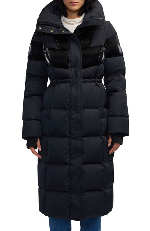 Kaatye Core Fit Water Repellent Maxi Puffer Coat