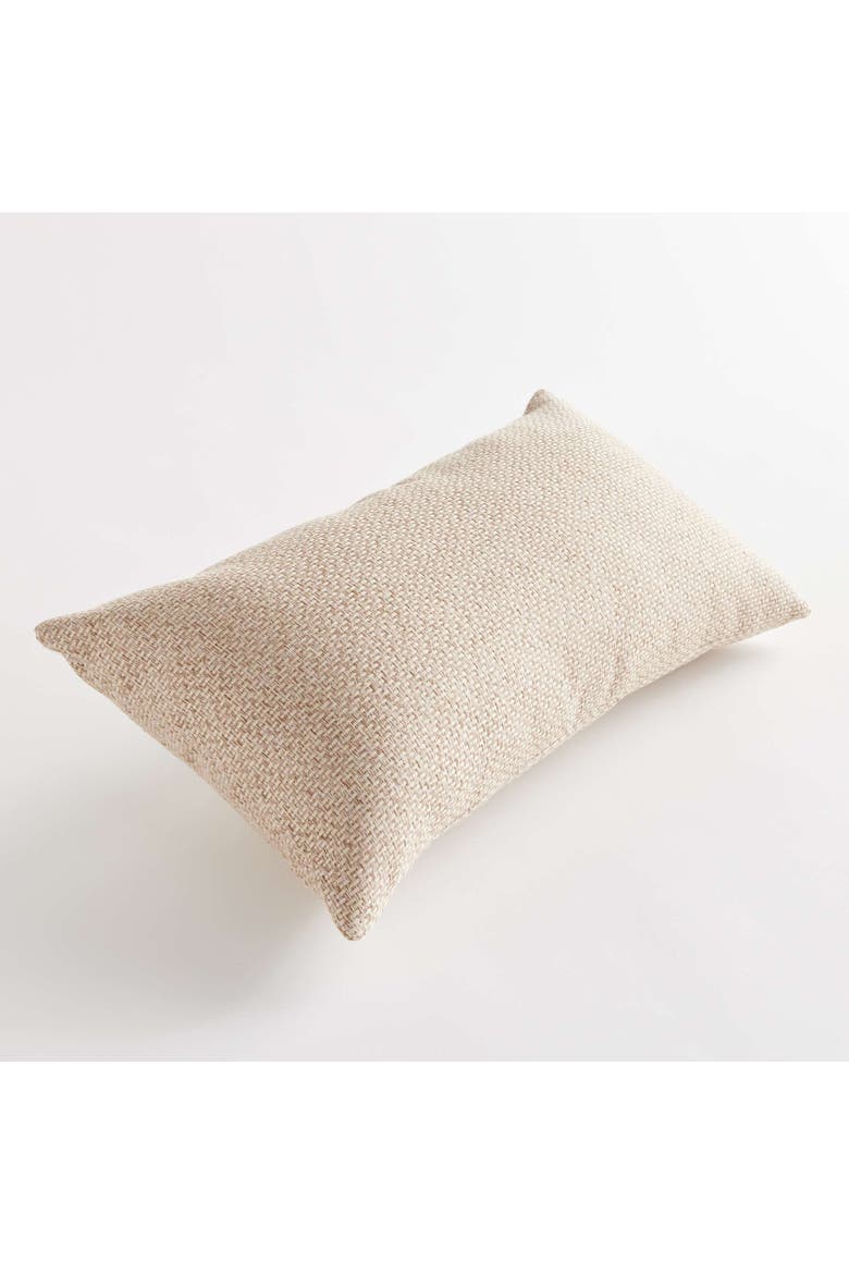 Blake Lumbar Indoor-Outdoor Pillow, Alternate, color, Beige