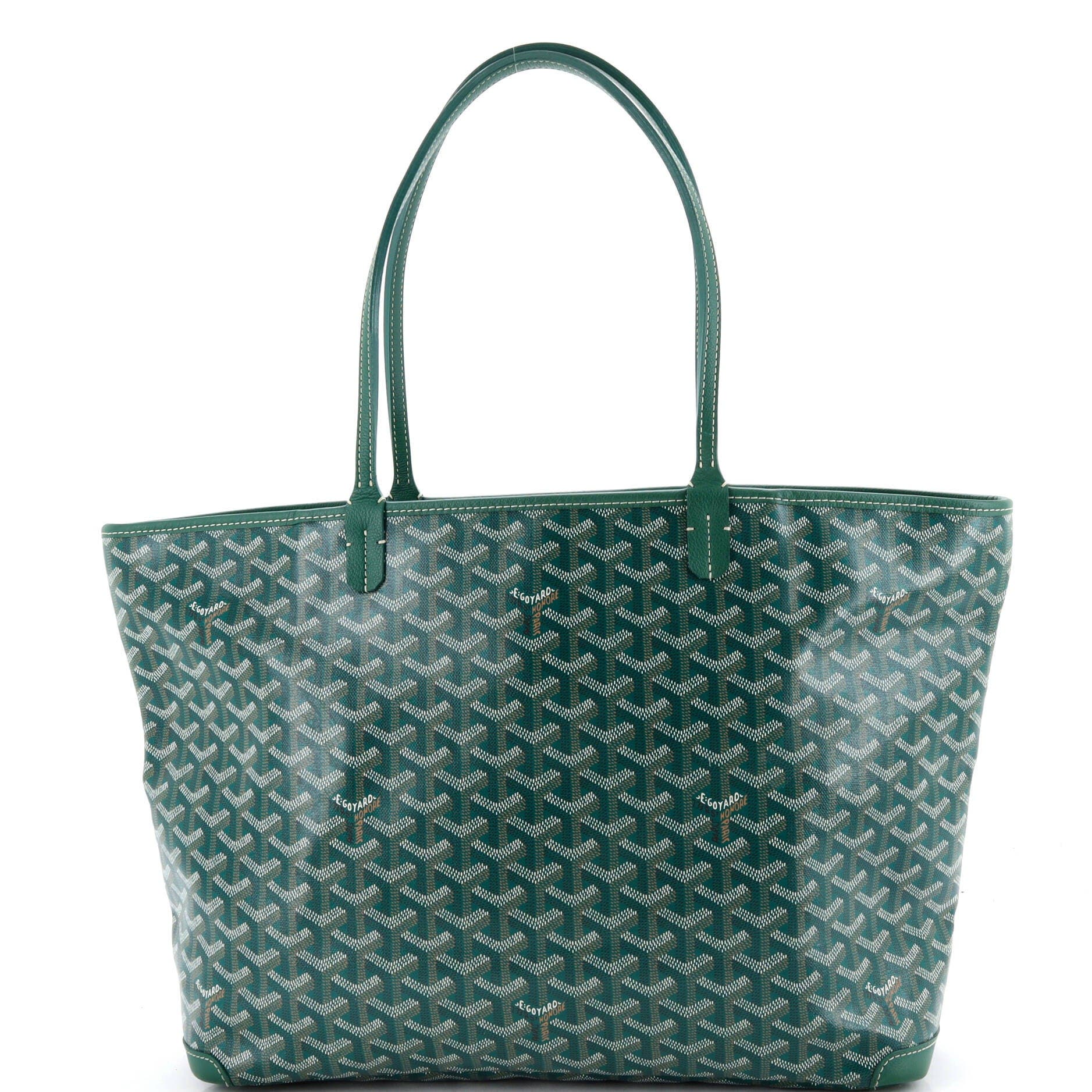 Artois Tote Coated Canvas MM, Alternate, color, Green