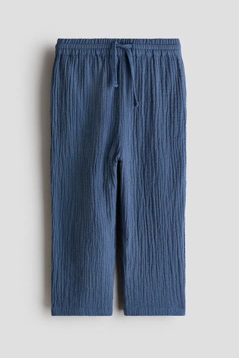 Cotton Muslin Joggers