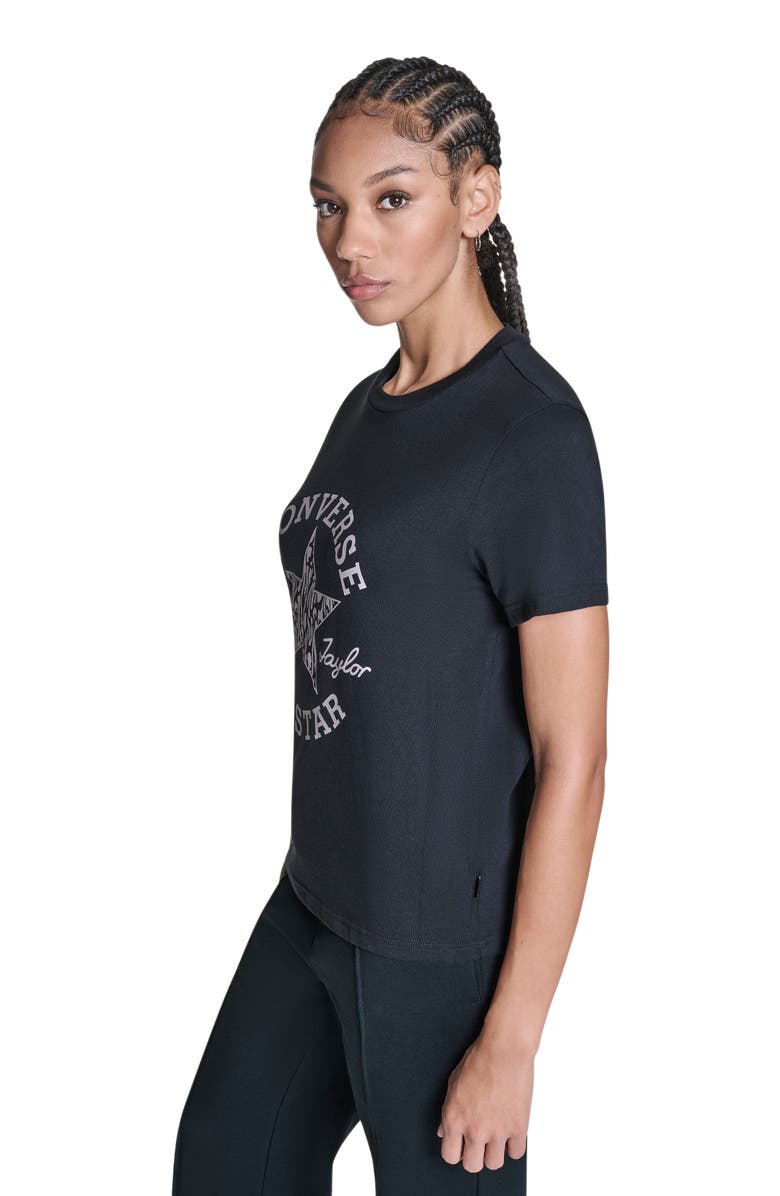 Converse Animal Infill T-Shirt, Alternate, color, Converse Black