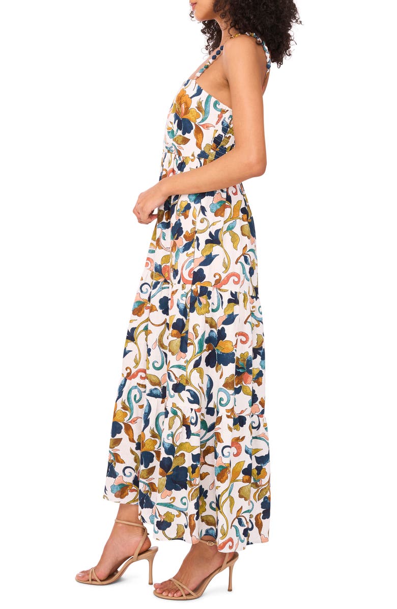 Halogen<sup>®</sup> Tiered Maxi Dress, Alternate, color, New Ivory