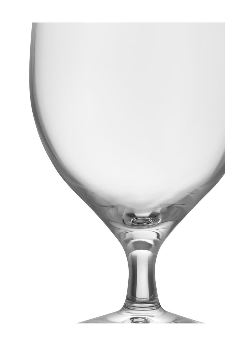 Orrefors Lager Glasses, Alternate, color, White