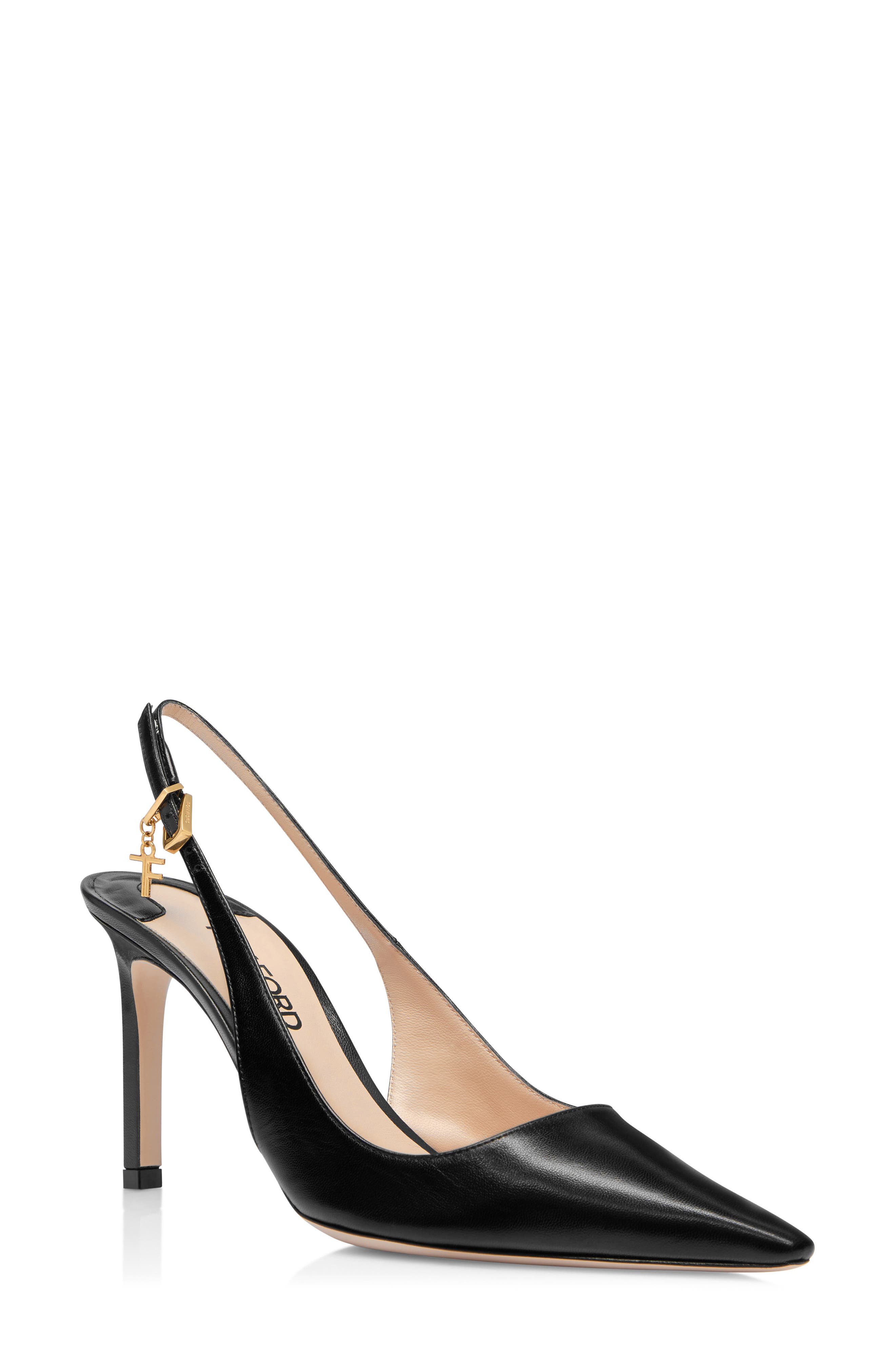 TOM FORD Angelina Pointed Toe Slingback Pump, Main, color, 