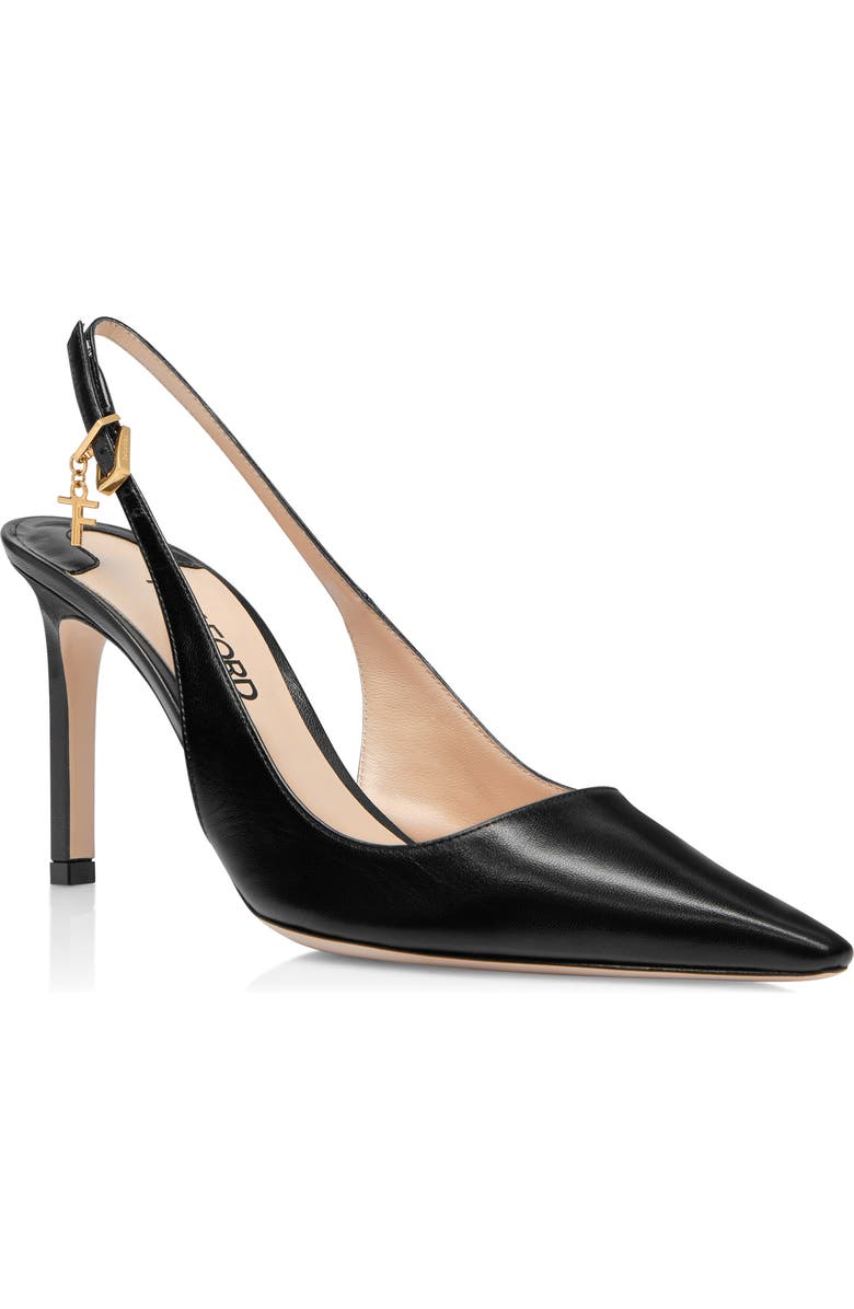 TOM FORD Angelina Pointed Toe Slingback Pump, Main, color,