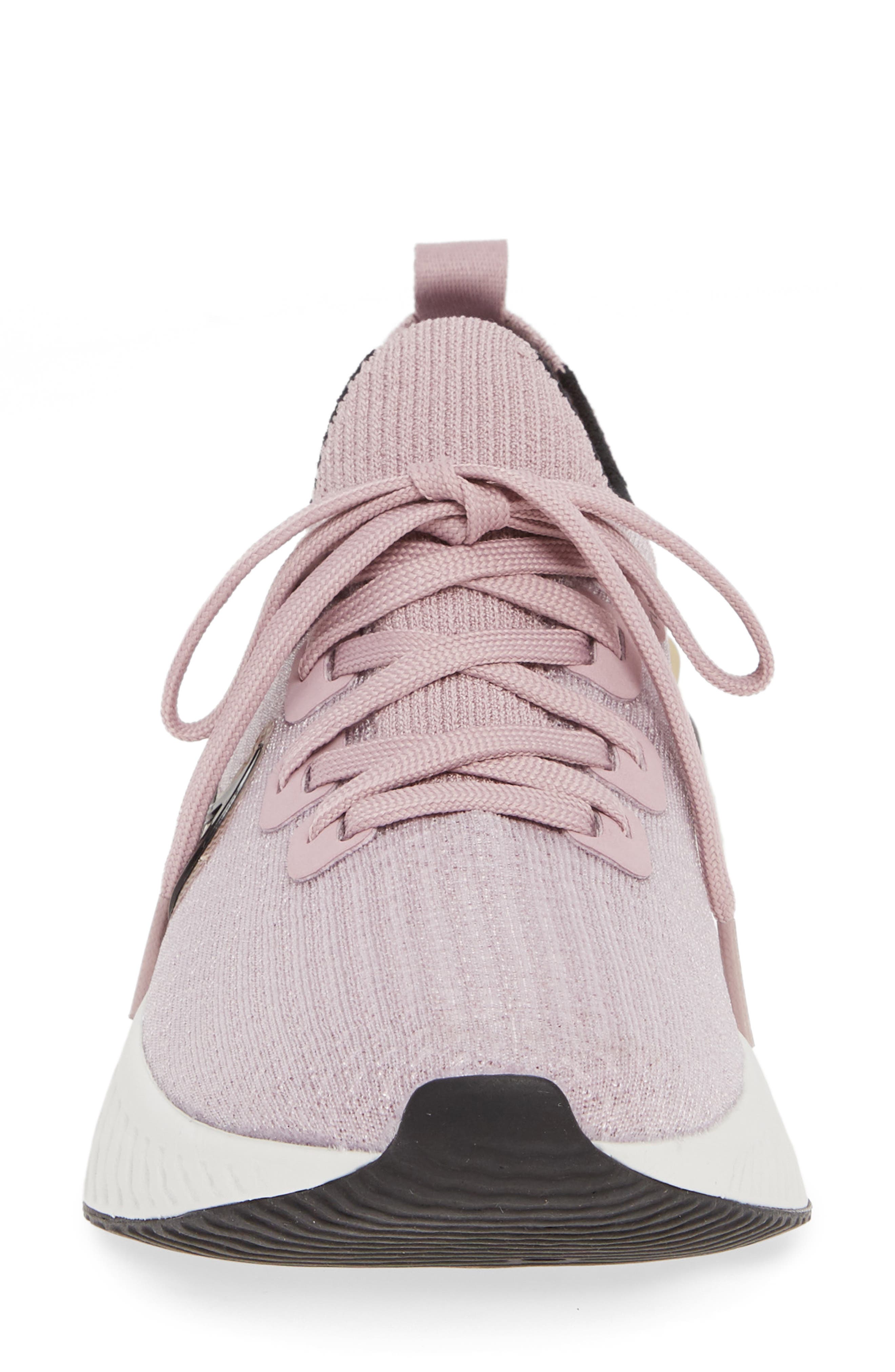 React Infinity Run Flyknit Running Shoe, Alternate, color, PLUM FOG/ BLACK/ METALLIC GOLD