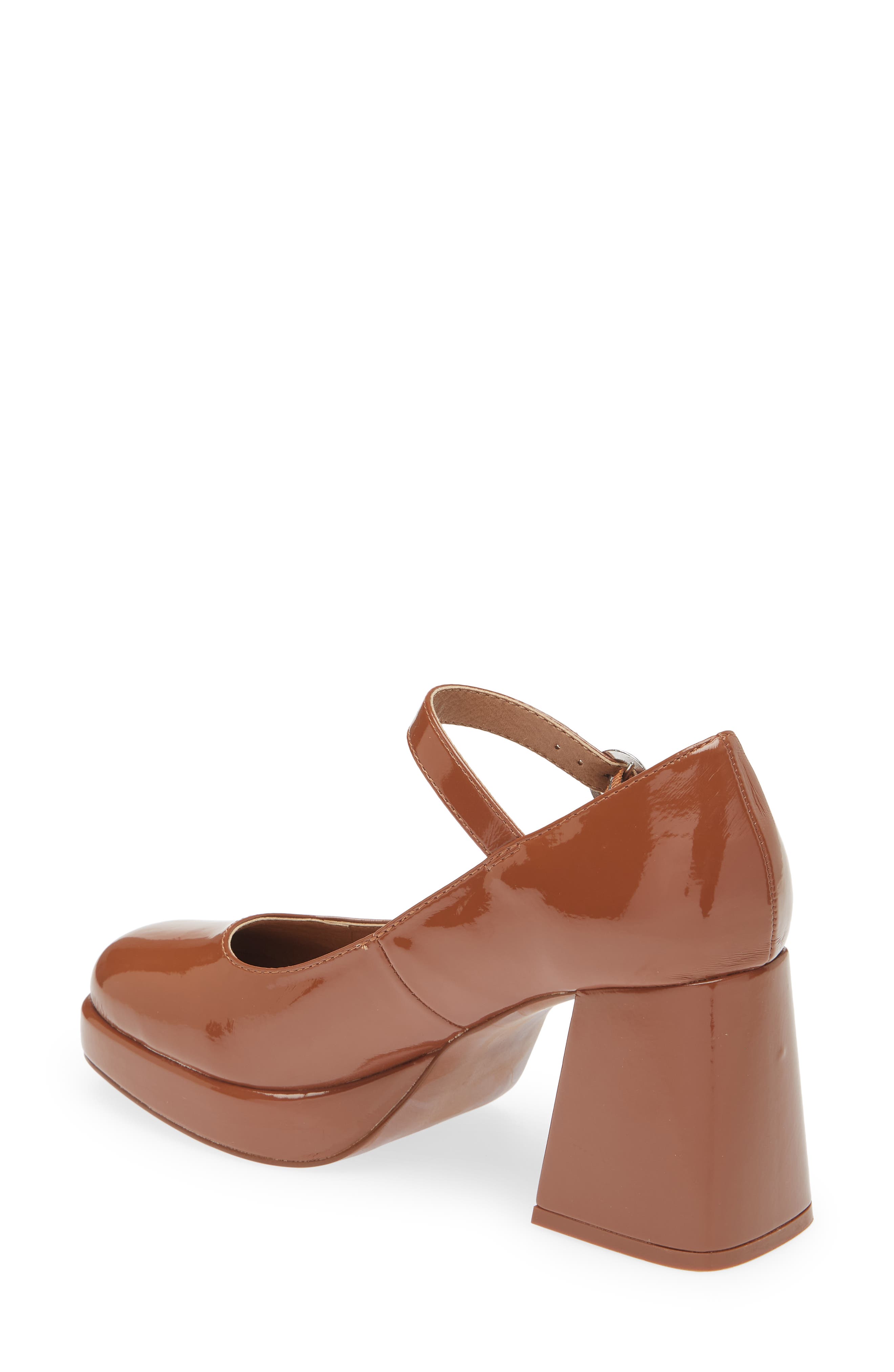 Mingle Mary Jane Platform Pump, Alternate, color, COGNAC PATENT