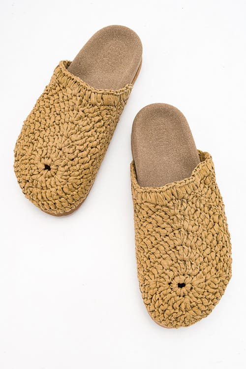 Prologue Shoes Loop Woven Slide Sandal