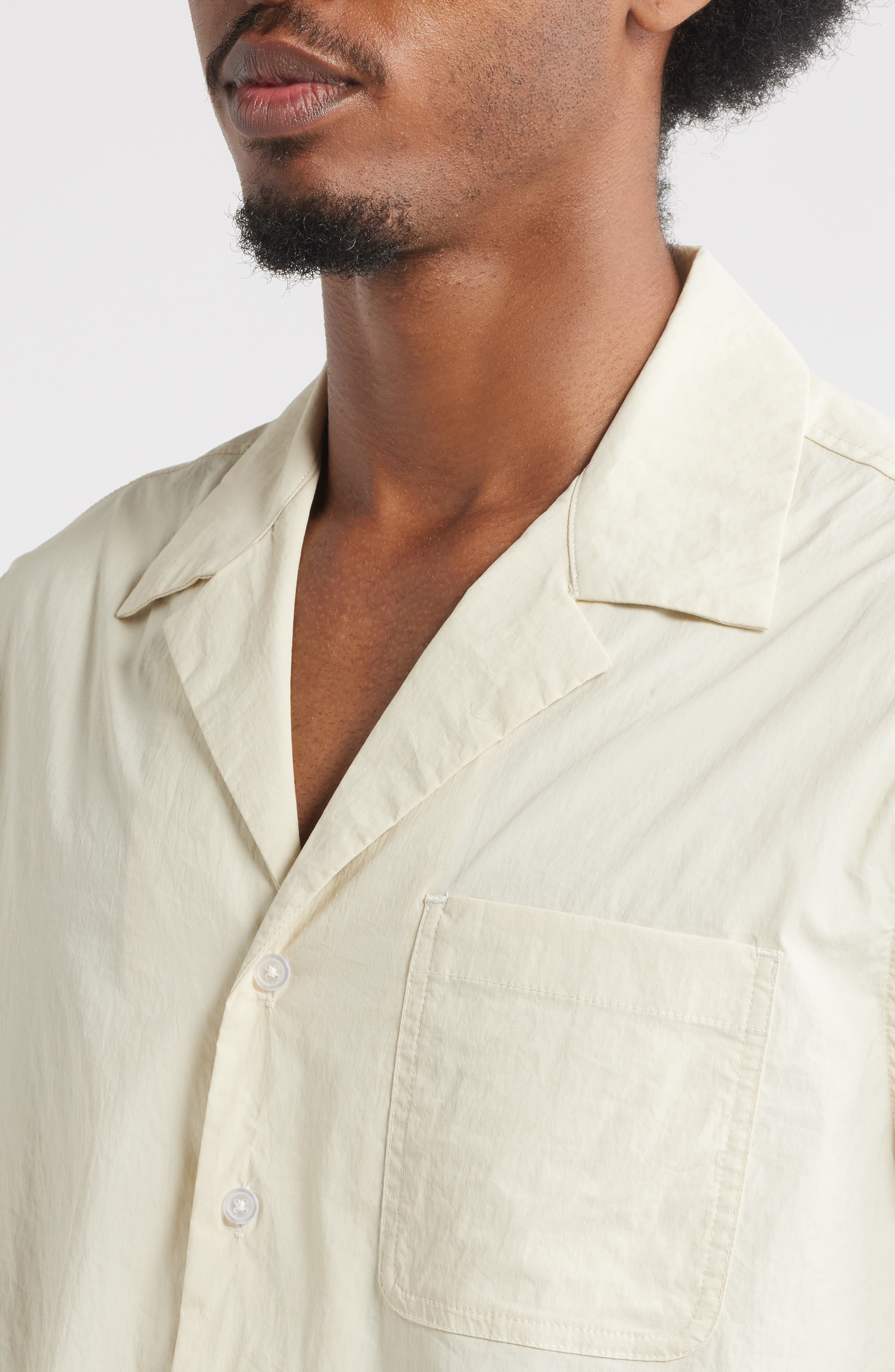 Kore Stretch Nylon Camp Shirt - image 4