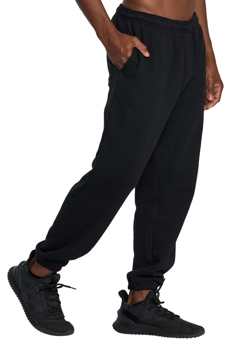 VA Essential Sweatpants, Alternate, color, BLACK