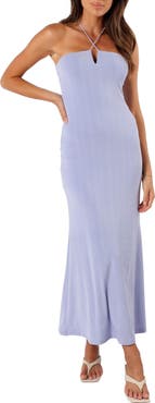 Petal & Pup Declan Halter Maxi Dress