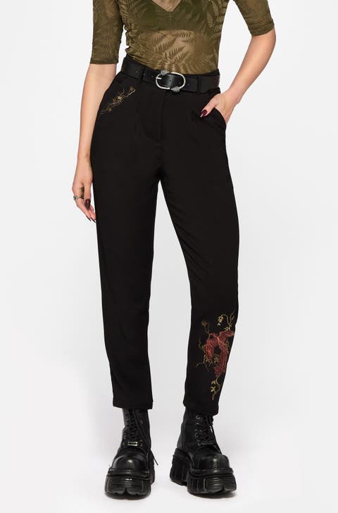 Phoenix Embroidered Tapered Trouser