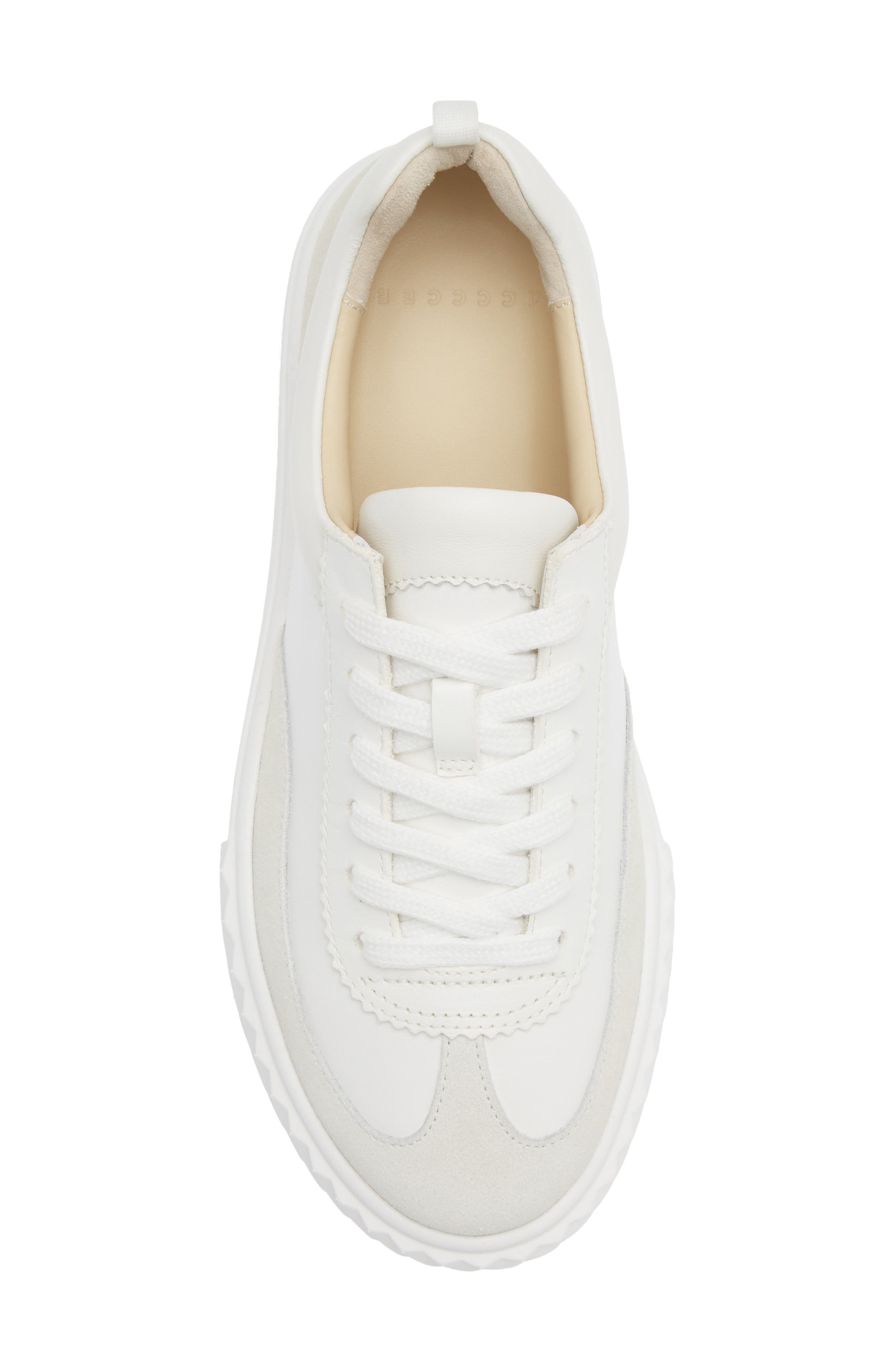 Ray Reta Sneaker, Alternate, color, SNOW/ SNOW