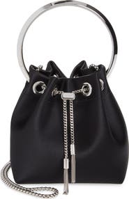Jimmy Choo Bon Bon Satin Top Handle