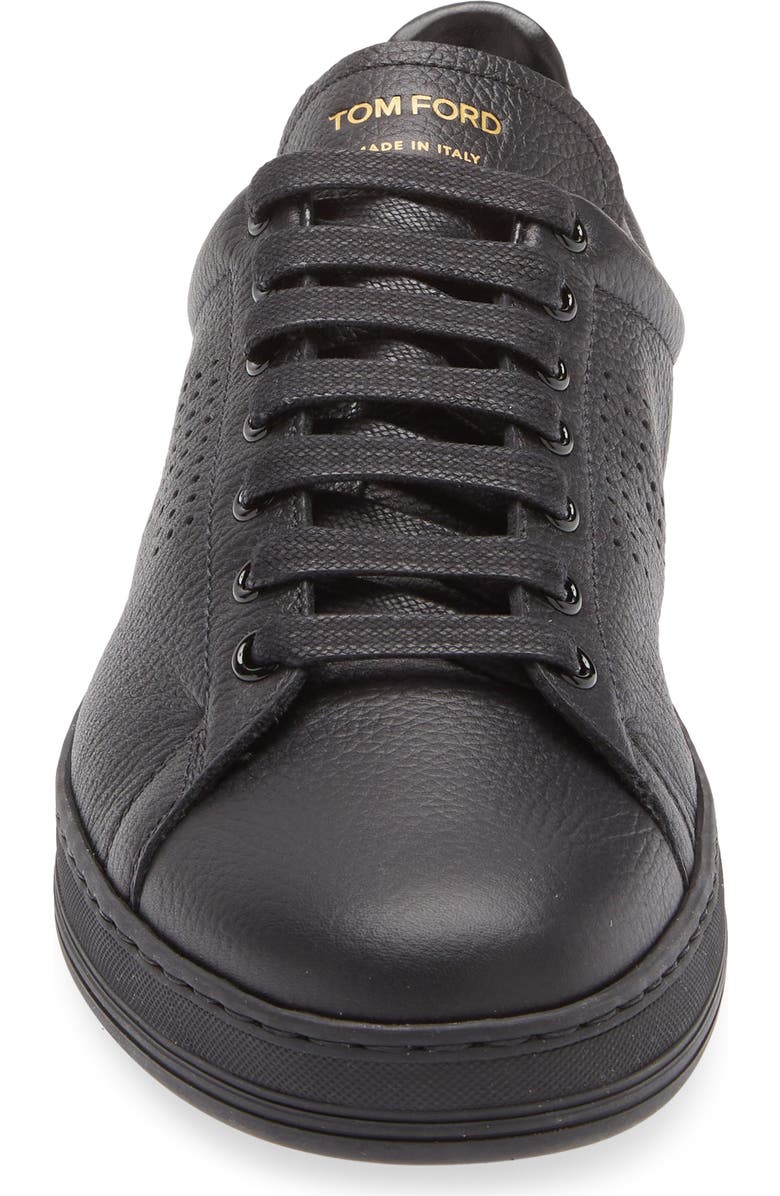TOM FORD Warwick Sneaker, Alternate, color, Black/ Black