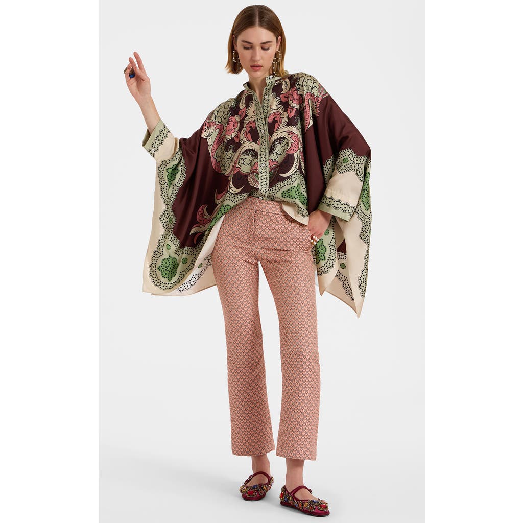 La Doublej Foulard Shirt In Brown