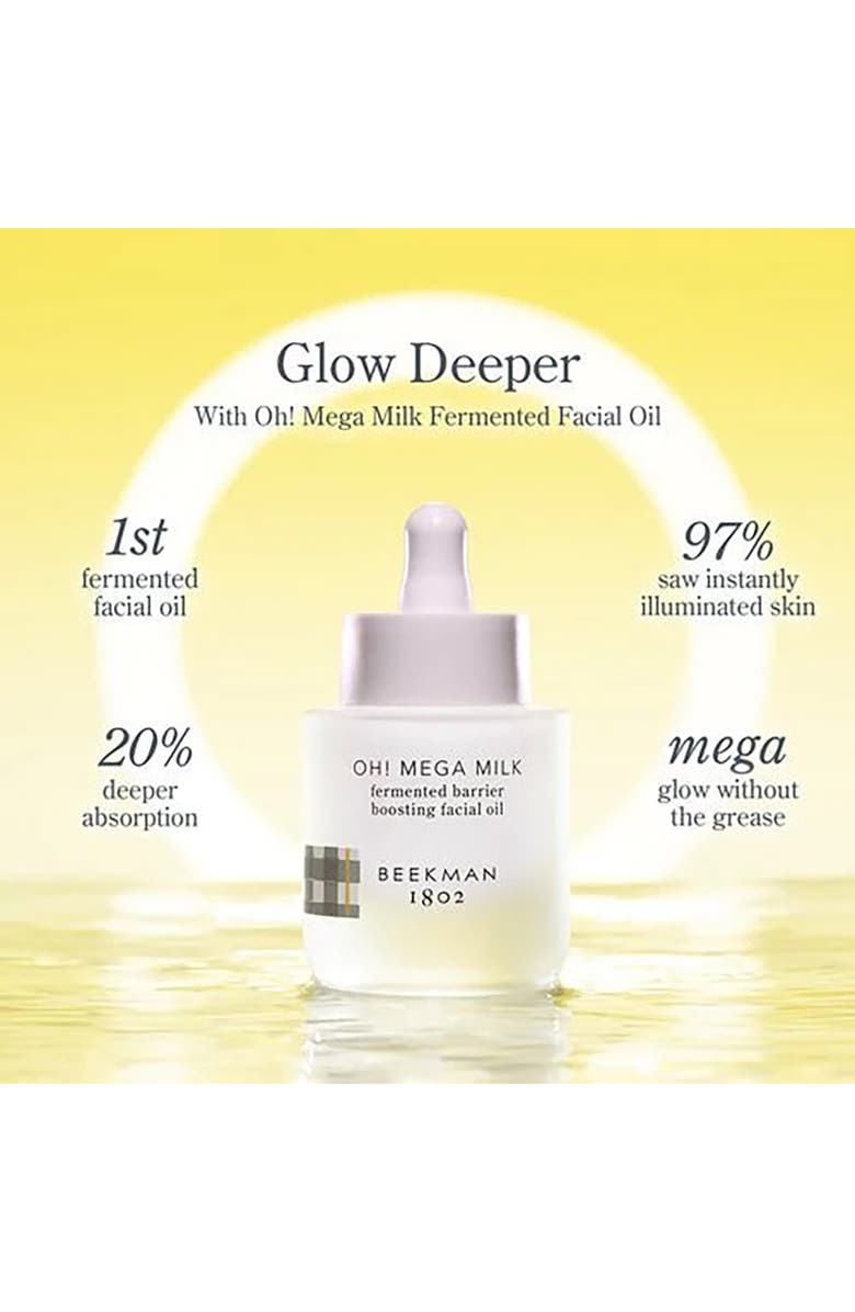 Beekman 1802 Oh! Mega Milk Fermented Barrier Boosting Facial Oil, Alternate, color,