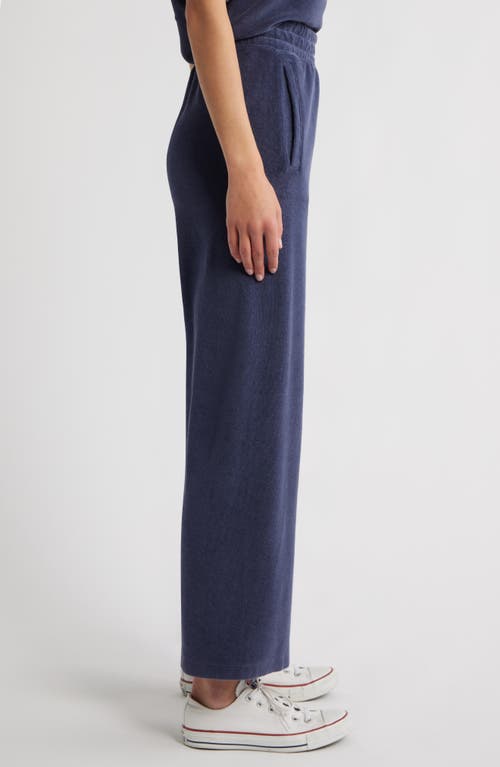 The Great . Victory Micro Terry Wide Leg Sweatpants