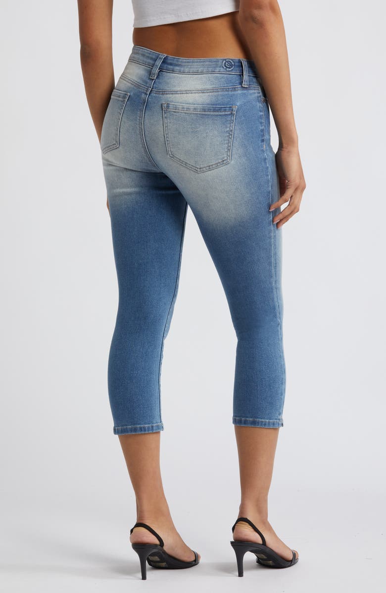 PTCL Low Rise Capri Jeans, Alternate, color, 